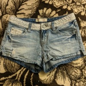 Jean shorts